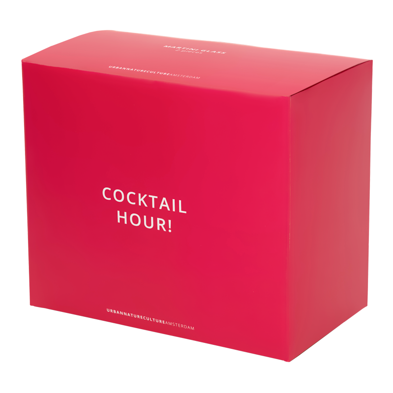 MARTINI COCKTAIL GLÖS - tvö stk. í gjafakassa