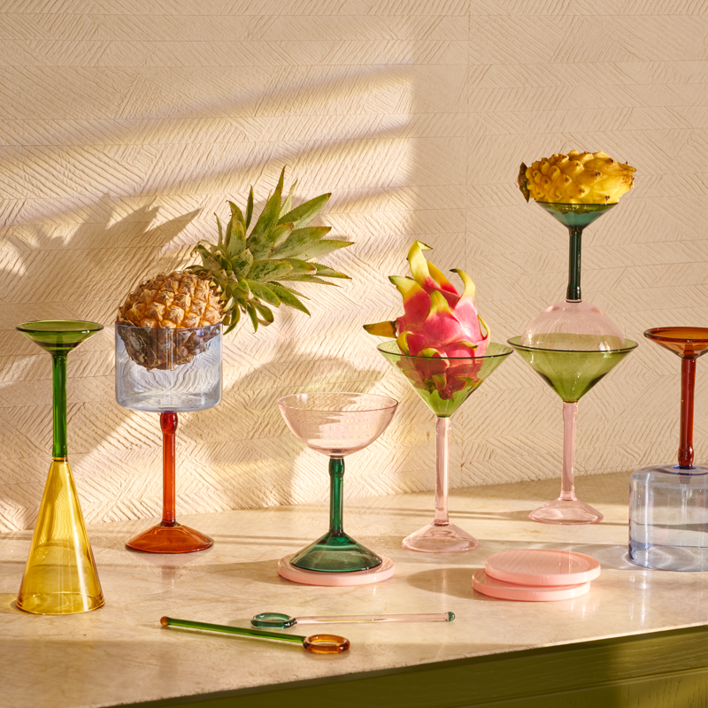 COCKTAIL HRÆRUR  - tvö stk. í gjafakassa