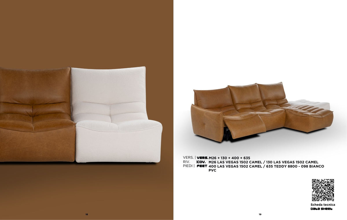 Calia Italia - Fox trot relx -  sófi -  sérpöntun