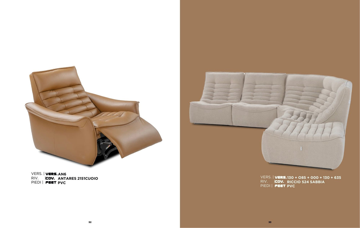 Calia Italia - Fox trot relx -  sófi -  sérpöntun