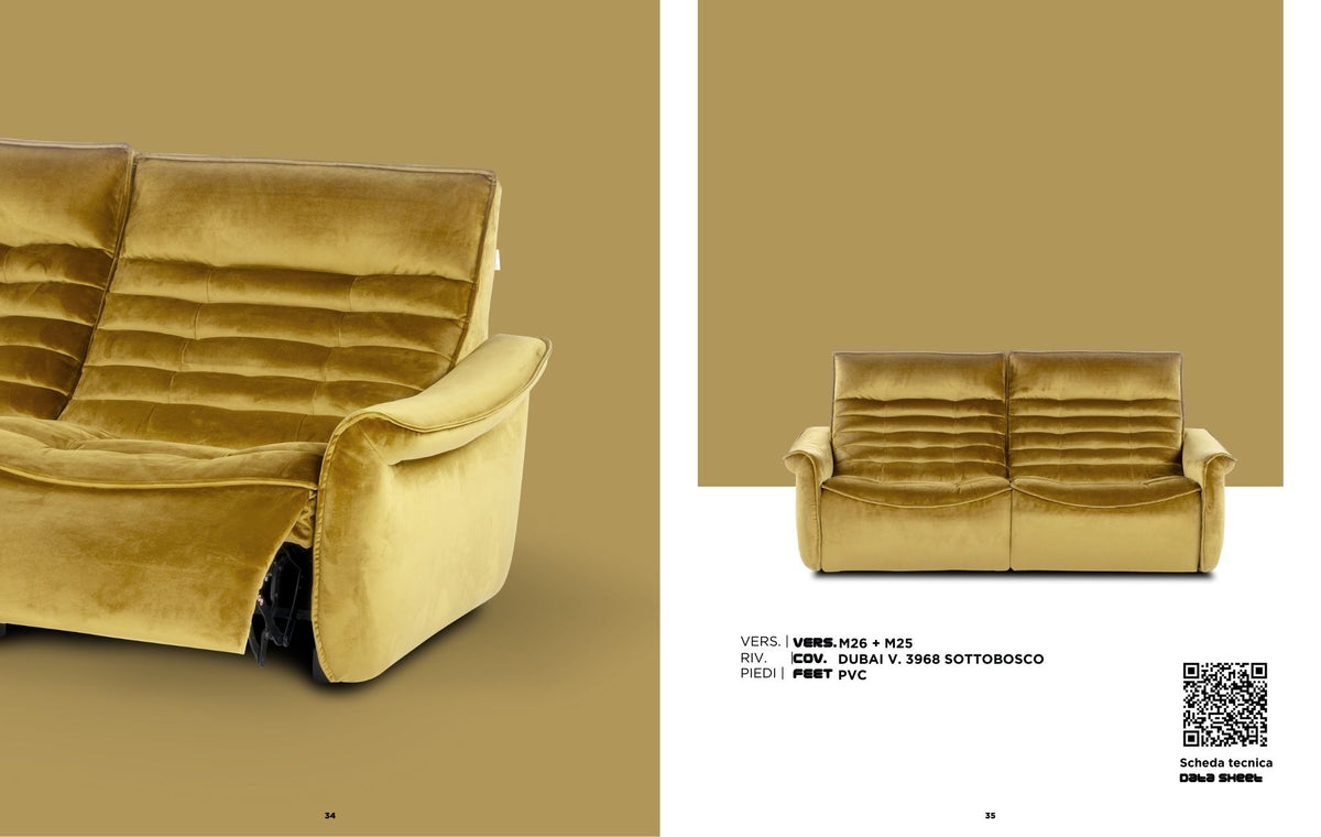 Calia Italia - Fox trot relx -  sófi -  sérpöntun