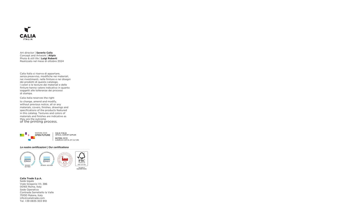 Calia Italia - Fox trot relx -  sófi -  sérpöntun