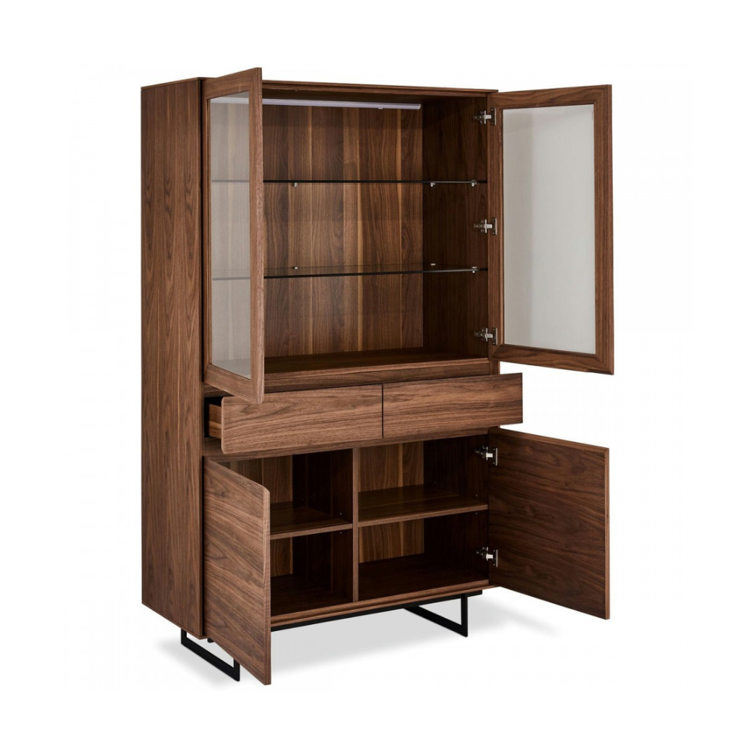 TOKYO glerskápur - H: 190cm