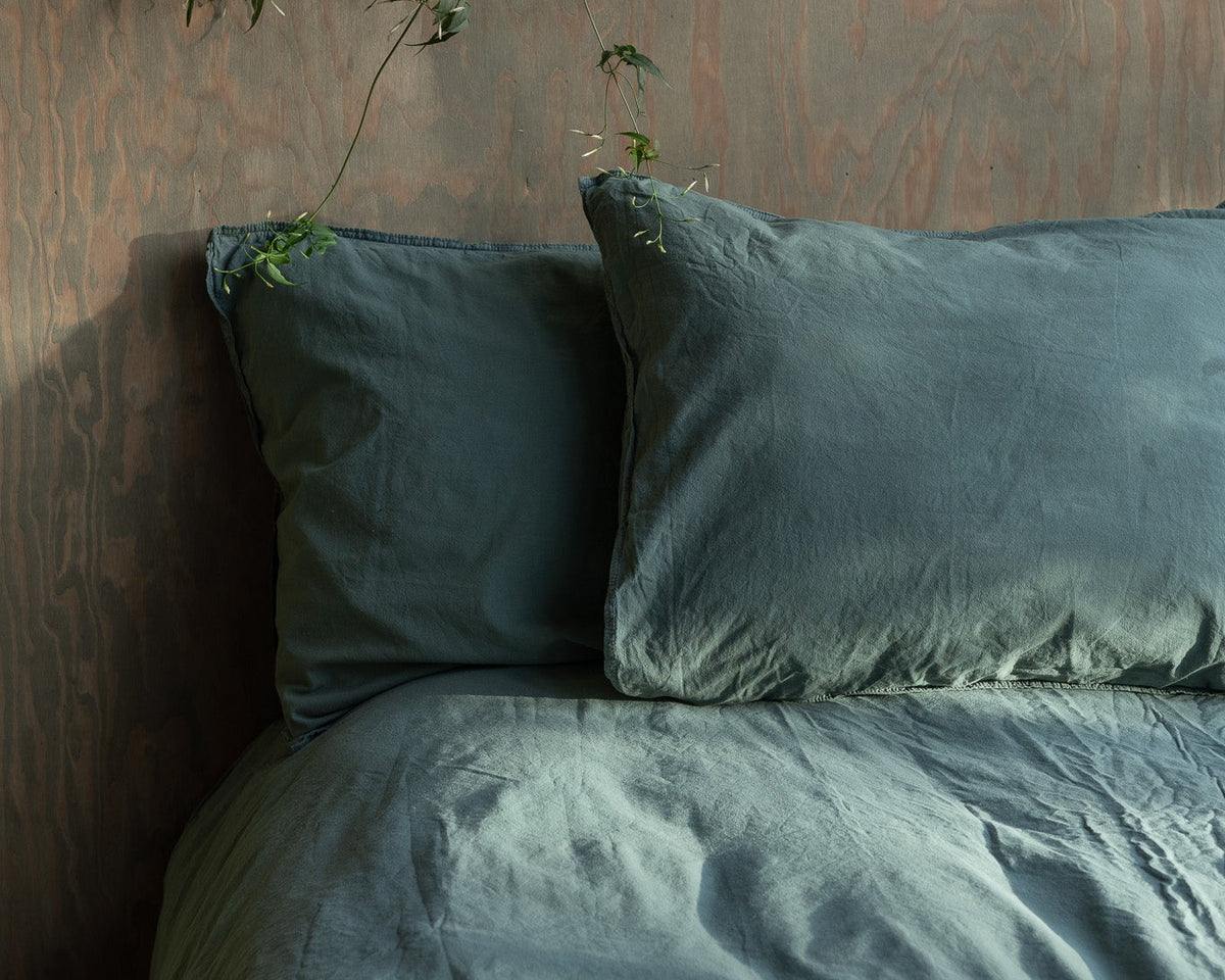 Crinkle rúmföt - sængurver+koddi  150 x 210 / 50x60 cm.