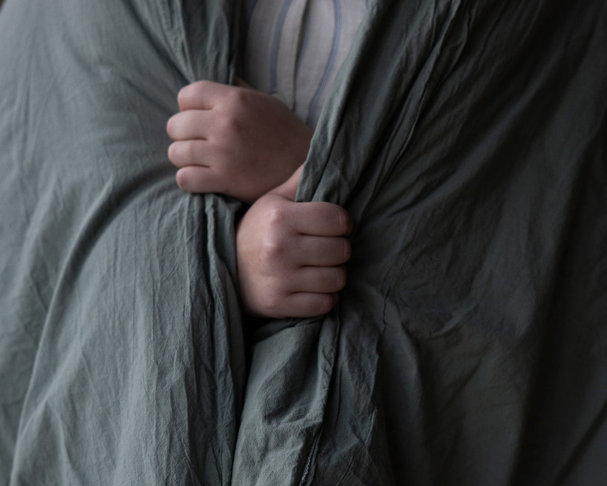 Crinkle rúmföt - sængurver+ 2xkoddi  230×220 cm / 50x60 cm.