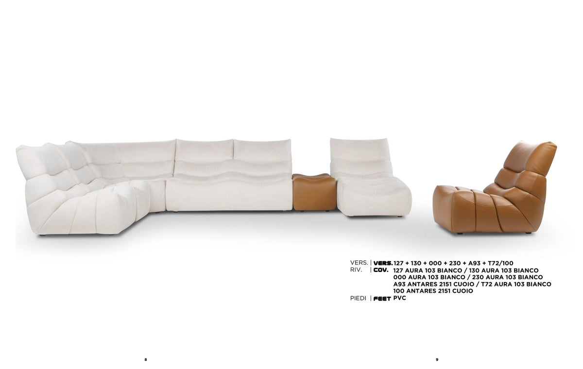 Calia Italia - Fox trot relx -  sófi -  sérpöntun