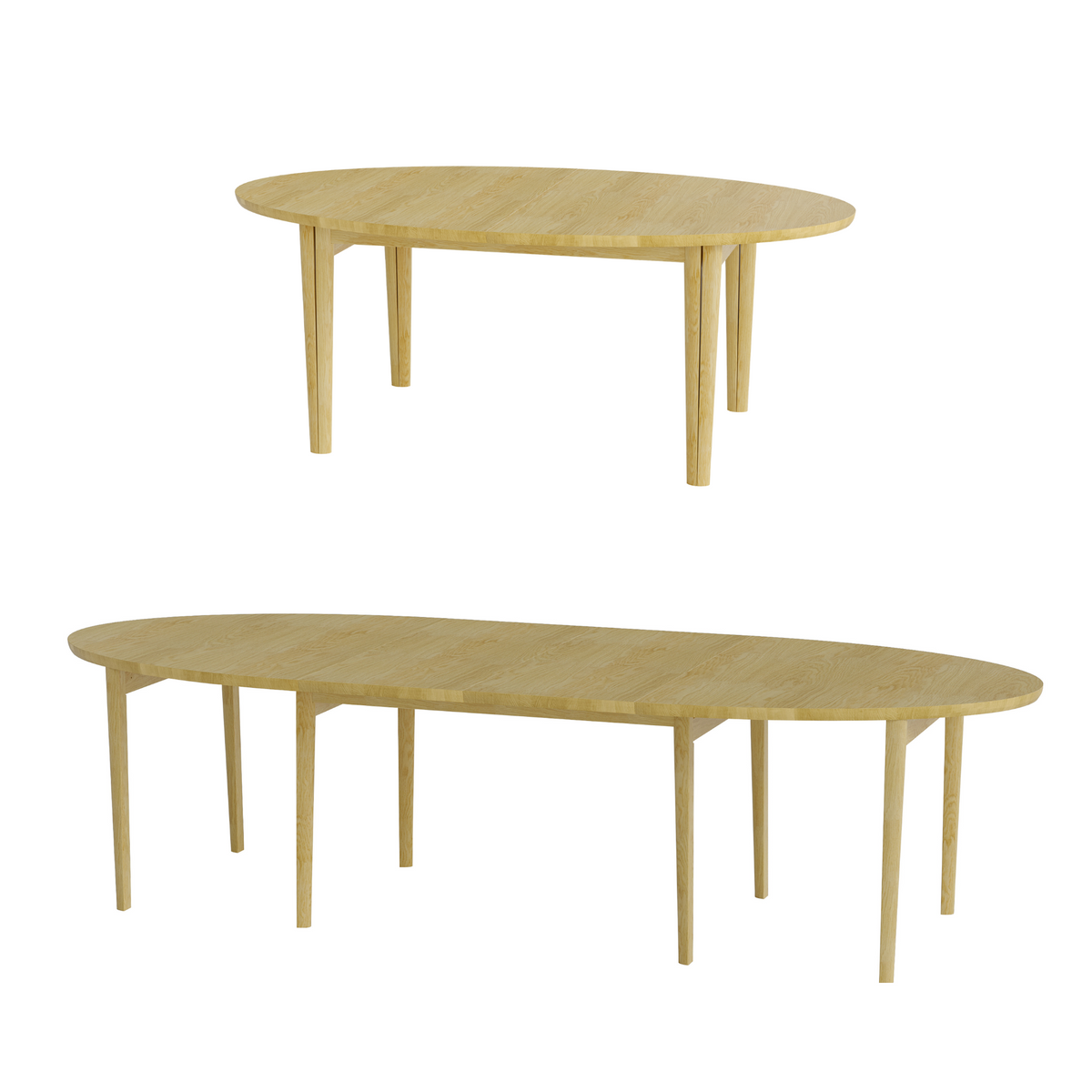 Skovby - borðstofuborð/stækkanlegt #78 - sérpöntun