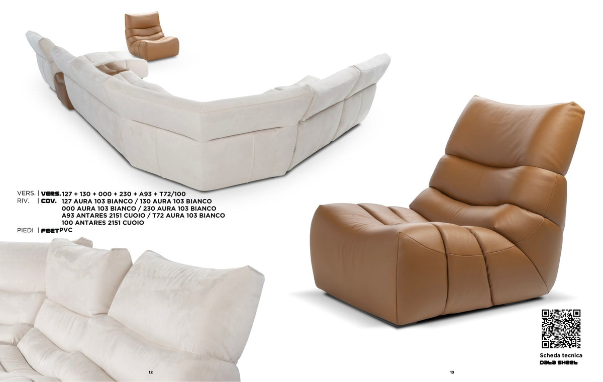 Calia Italia - Fox trot relx -  sófi -  sérpöntun