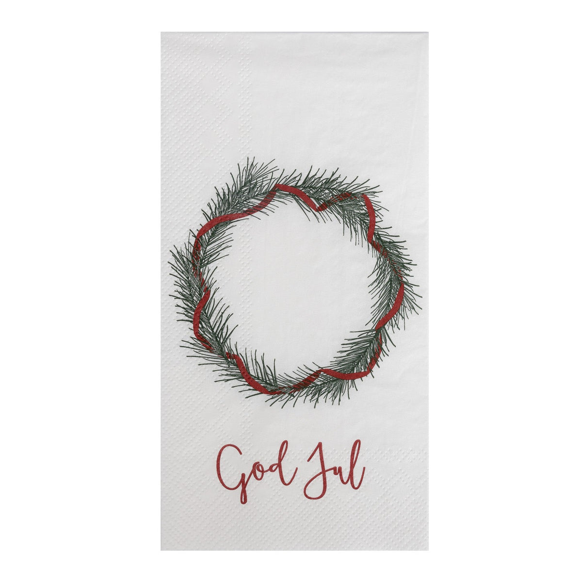 KRANS  MED BAND servíettur