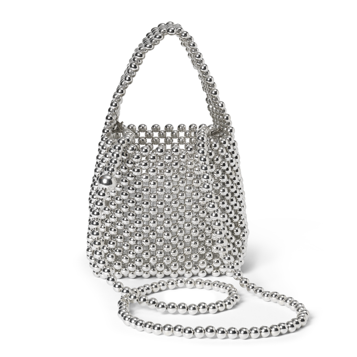 Day Beaded Chrome Handbag