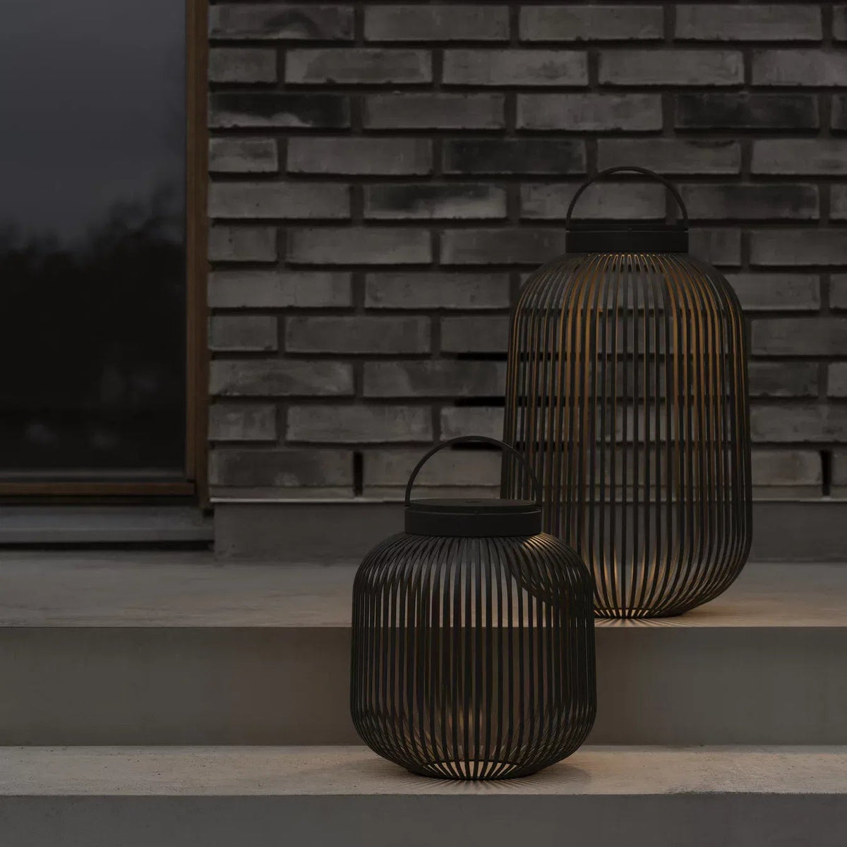 LED Lukt  -LITO - svartur