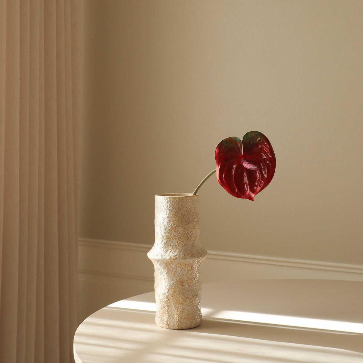 ANTHURIUM blóm - dark red