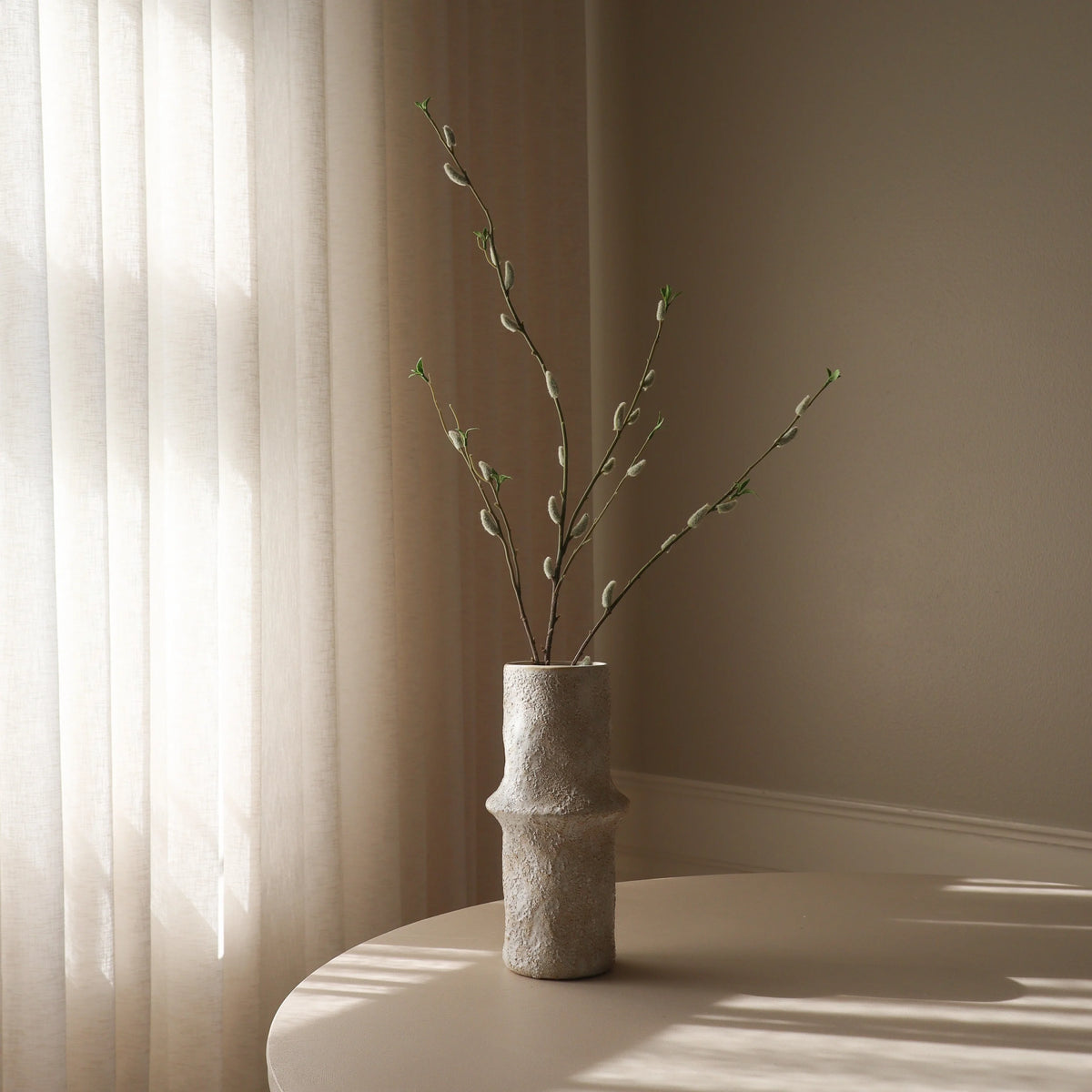 WILLOW BUD blóm - brown