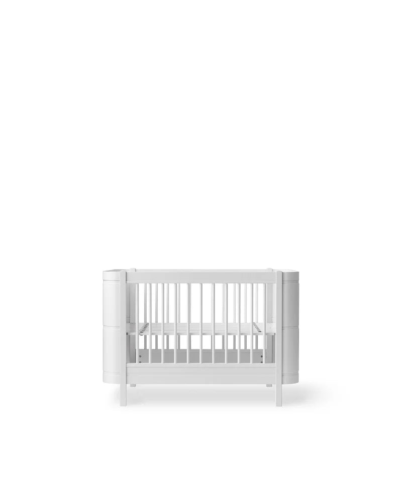 WOOD Mini+ cot bed m. junior bed kit