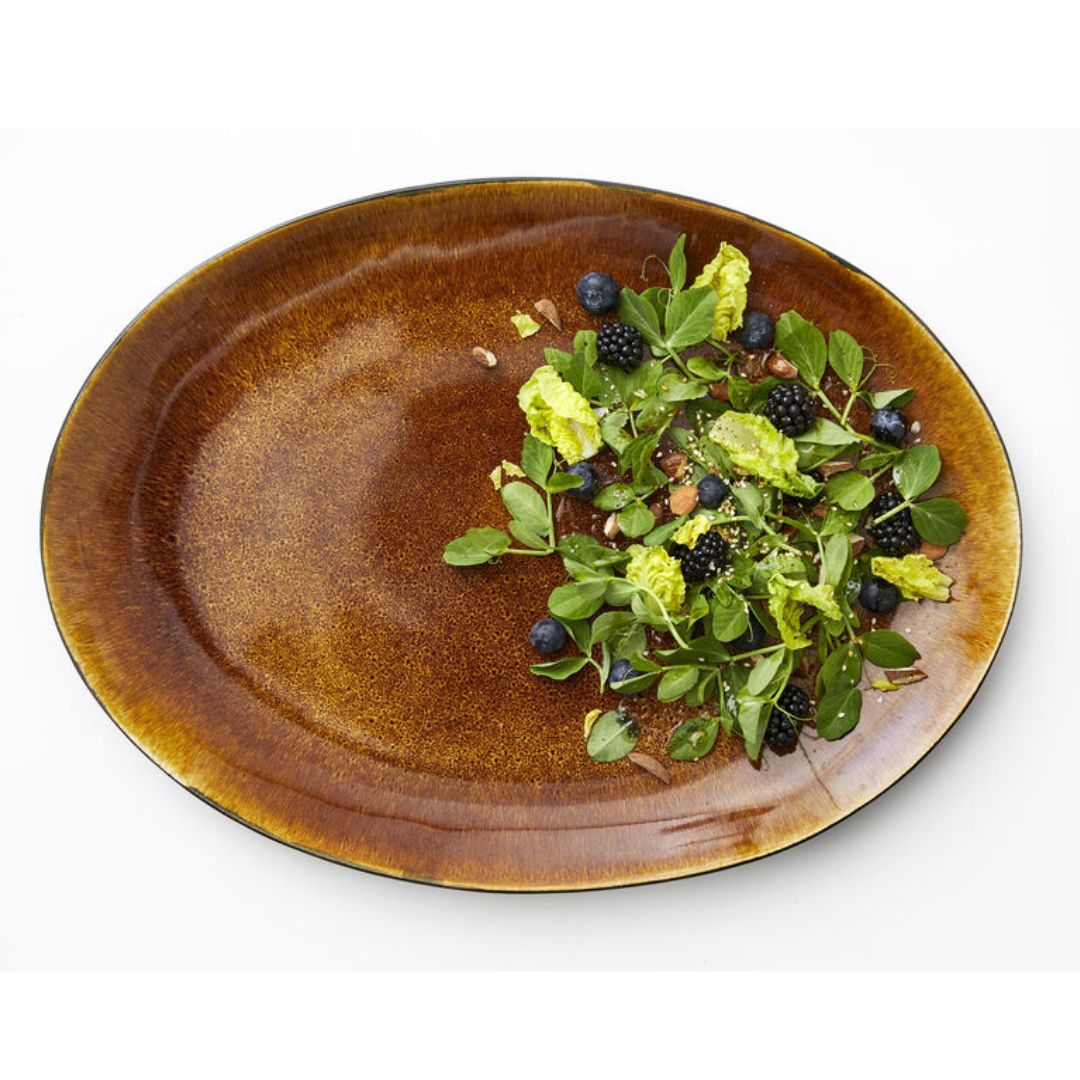 GASTRO oval diskur - 36x25 cm.
