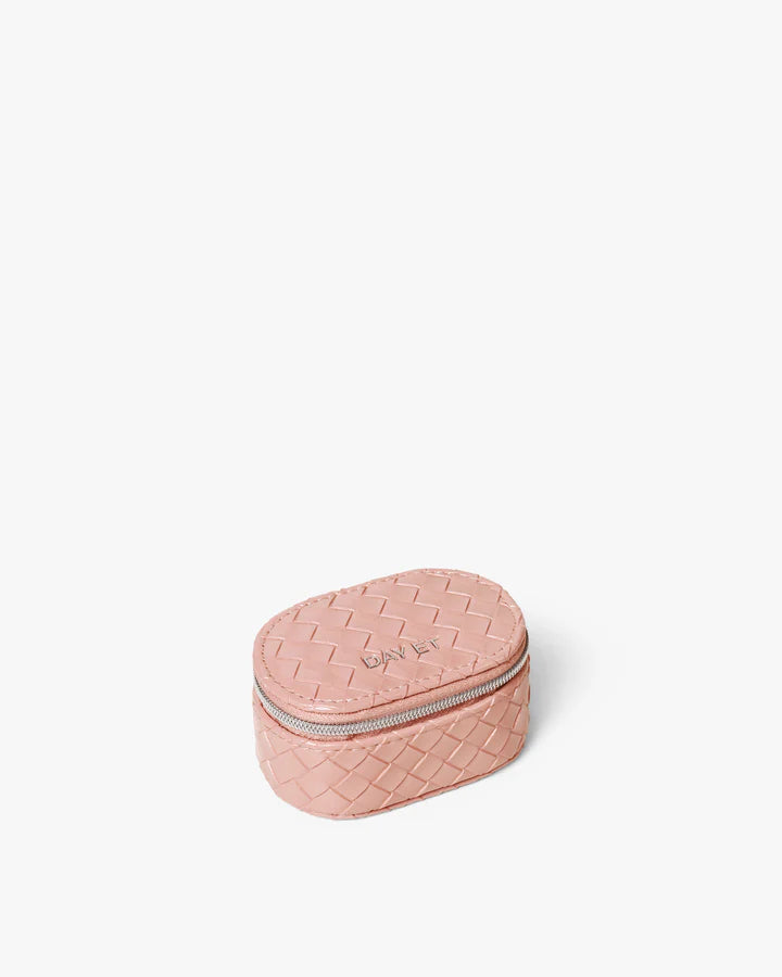 Braid Zip Oval Micro skartgripaskrín