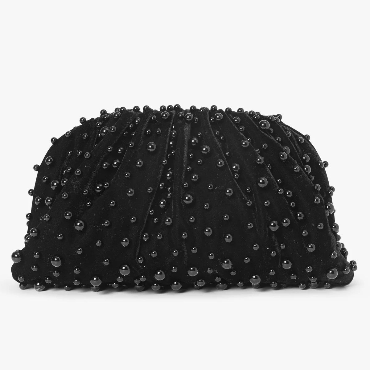 Day Pearly Velvet Clutch