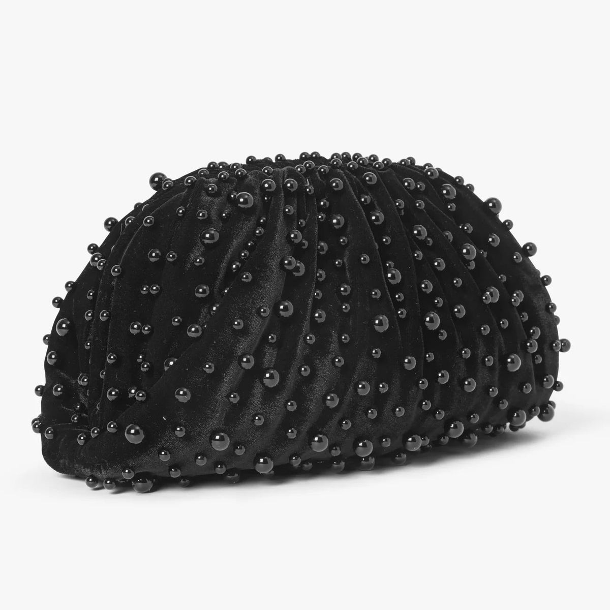 Day Pearly Velvet Clutch