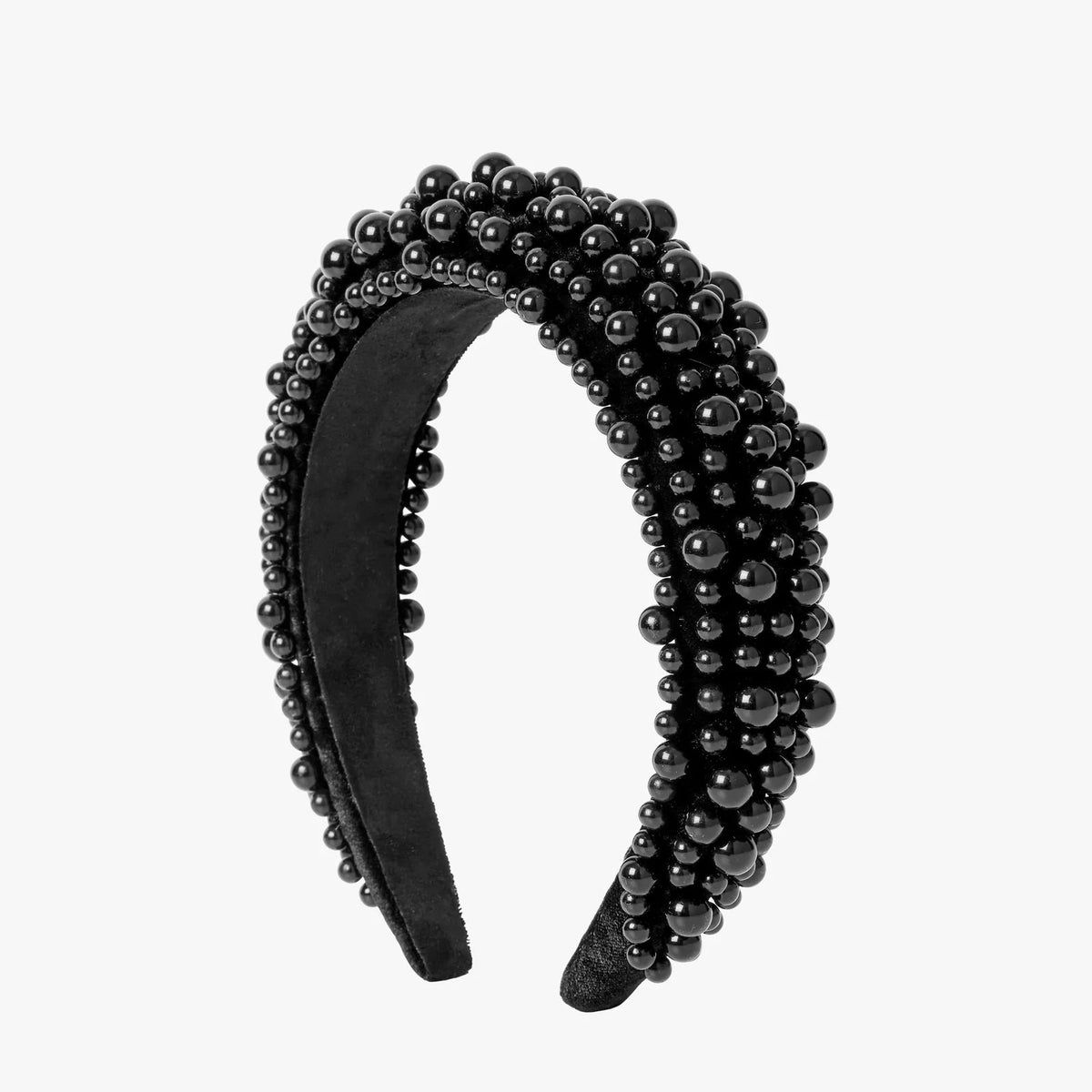 Day Pearly Velvet Hair Band