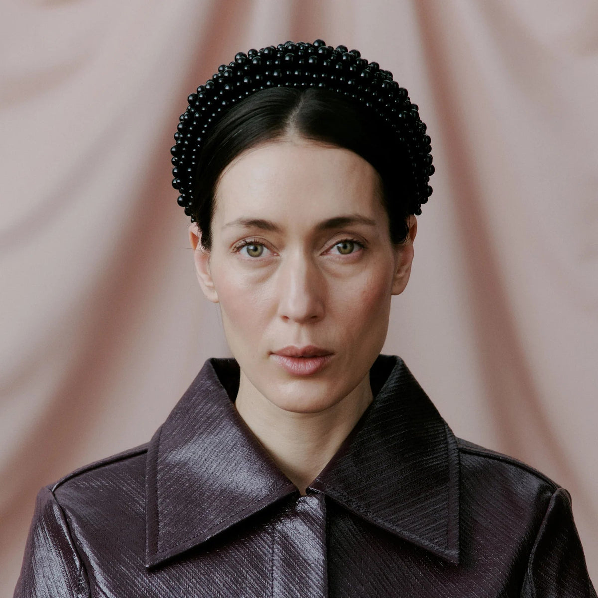 Day Pearly Velvet Hair Band