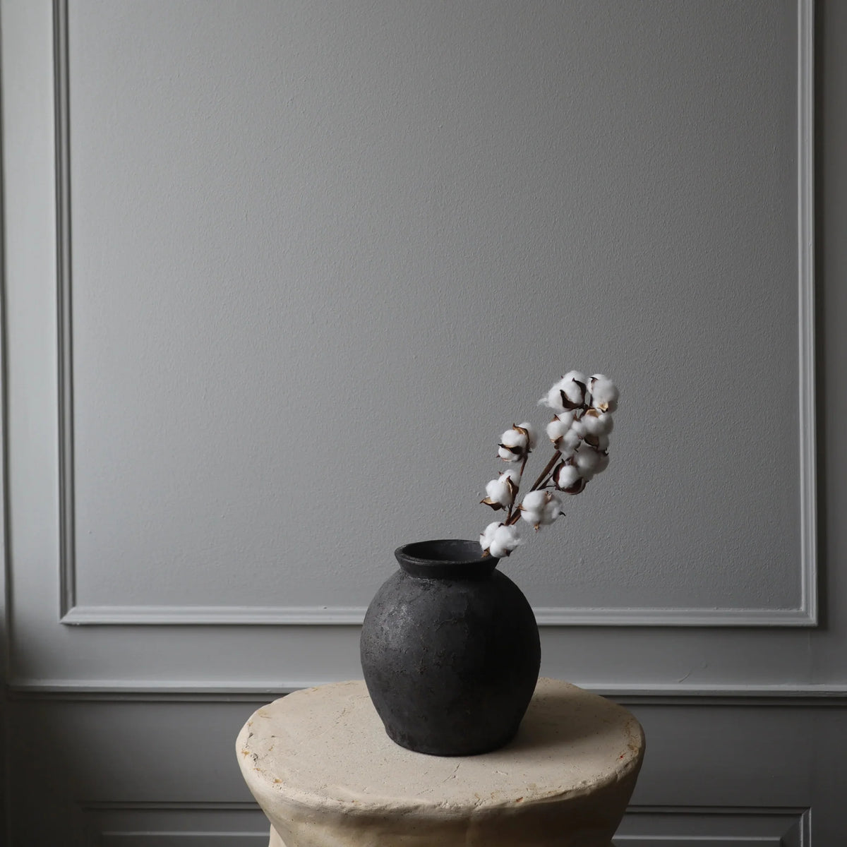 DRIED COTTON grein - white