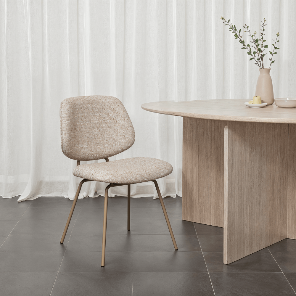 FURNHOUSE - Sofia stóll - Beige -  Sérpöntun (5-6 vikur)