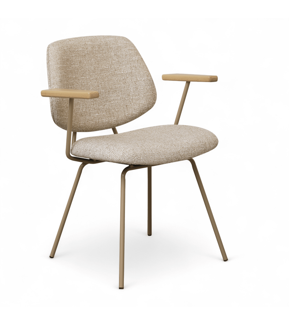 FURNHOUSE - Sofia stóll m. örmum - Beige-  Sérpöntun (5-6 vikur)