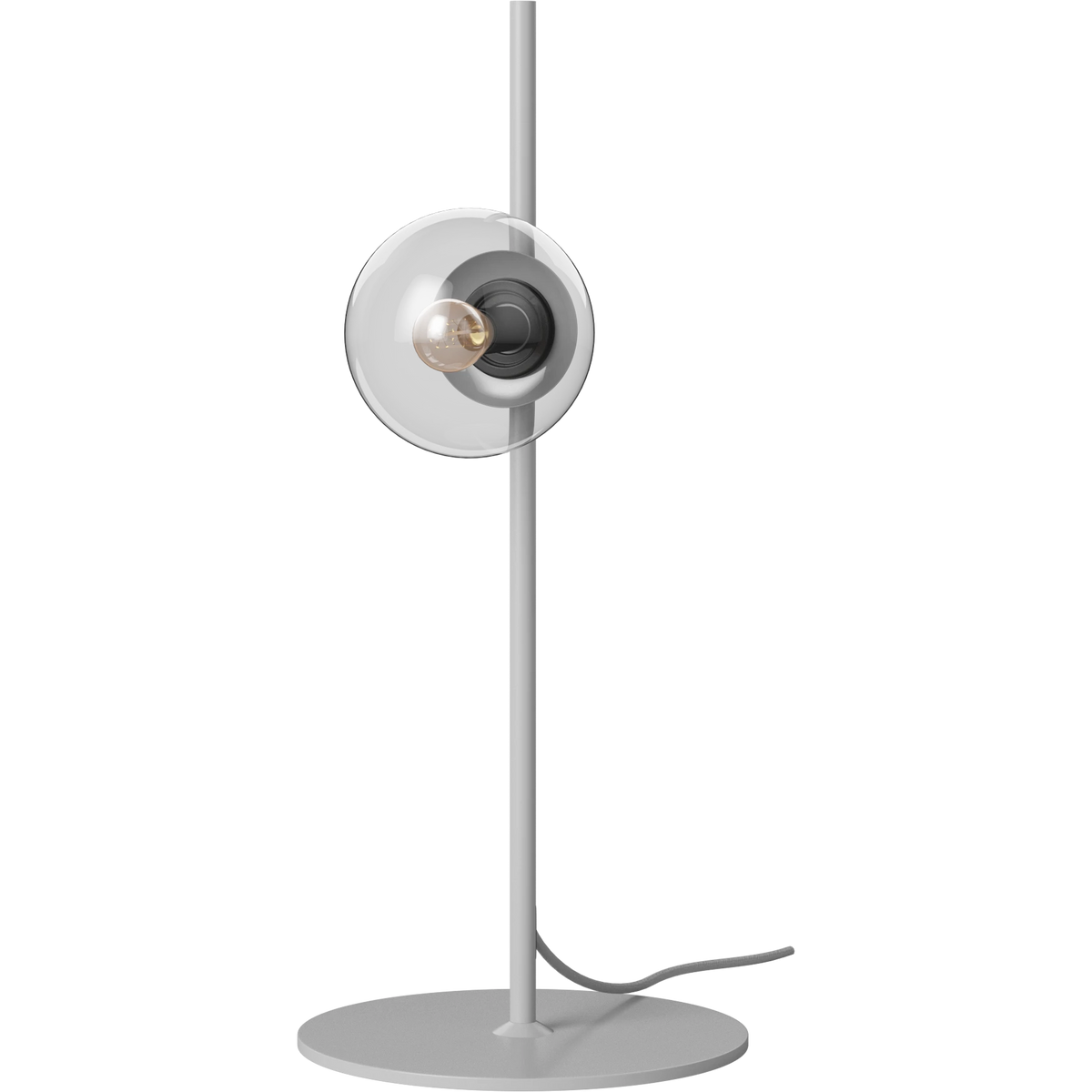 Orb table lamp - grey matt