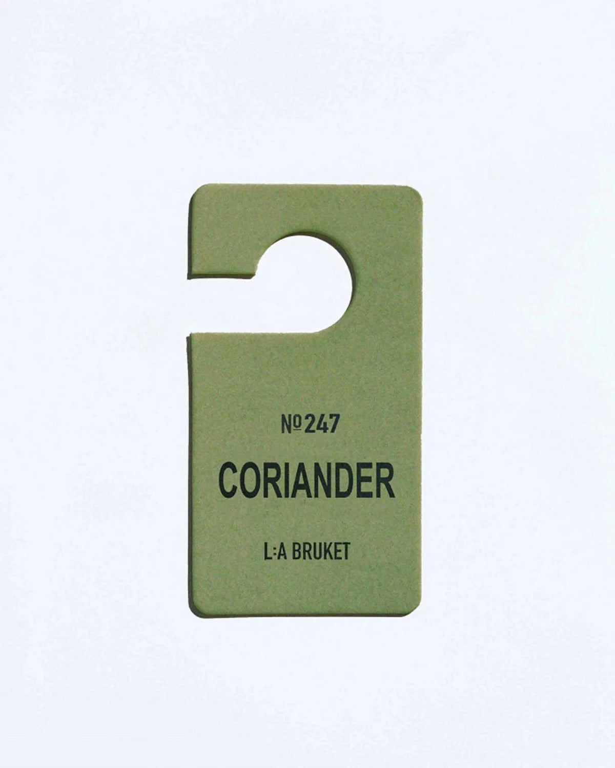 L:A Bruket Fragrance tag - Coriander