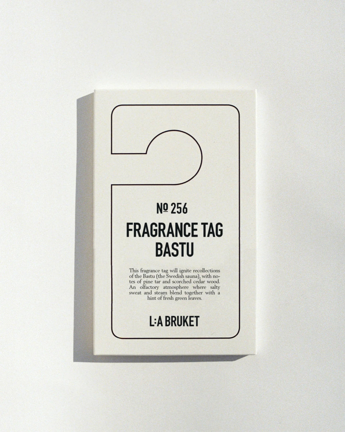L:A Bruket Fragrance tag - Bastu