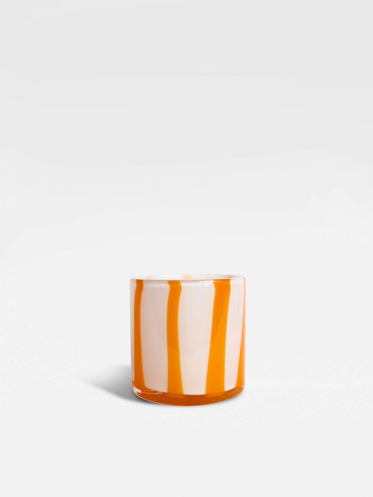 ByOn Calore kertastjaki XS - white/orange