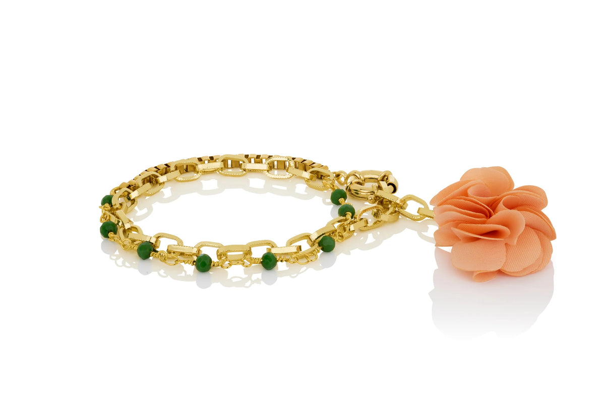 Blóm armband