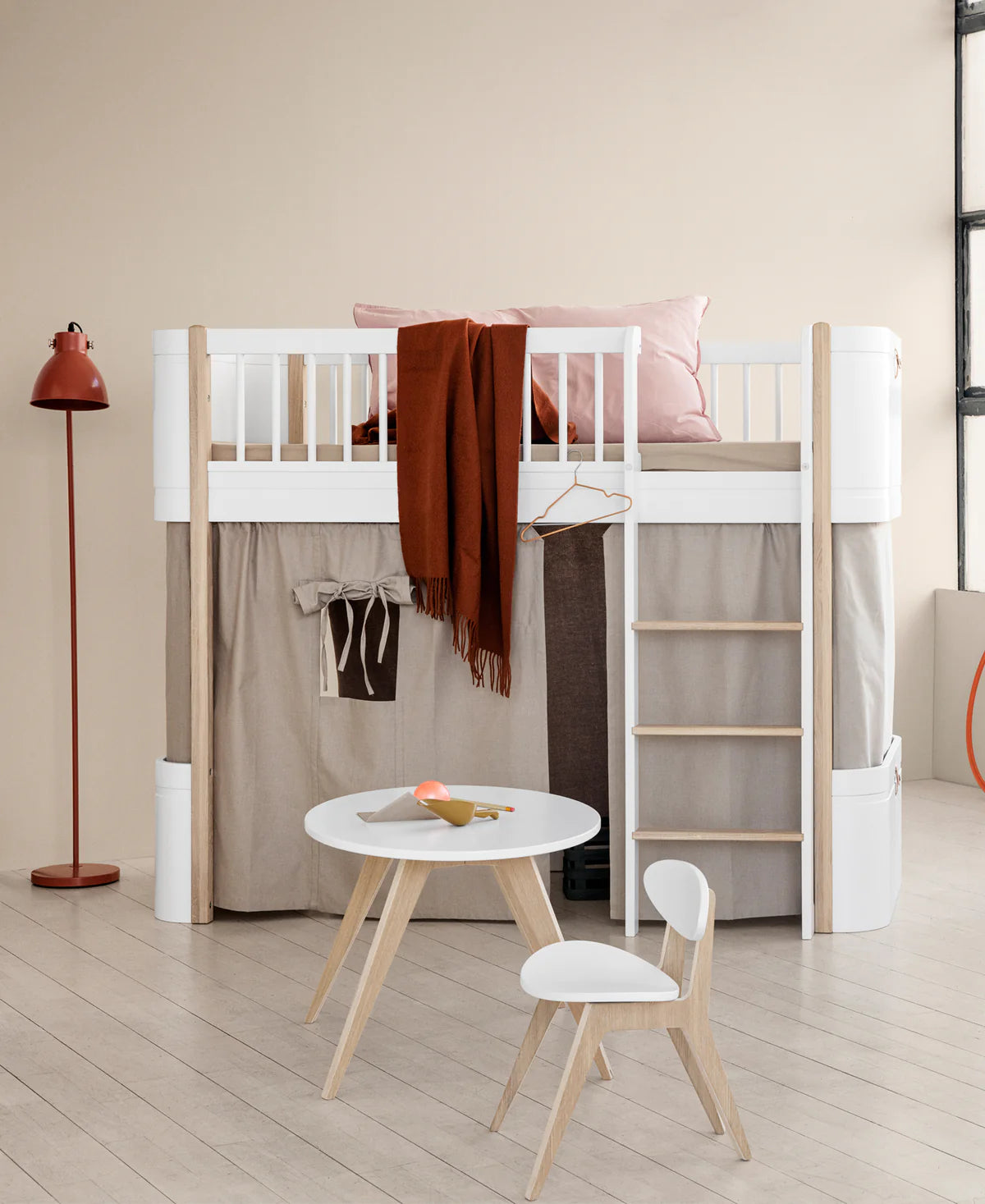 Curtain for Wood Mini + Low Loft Bed