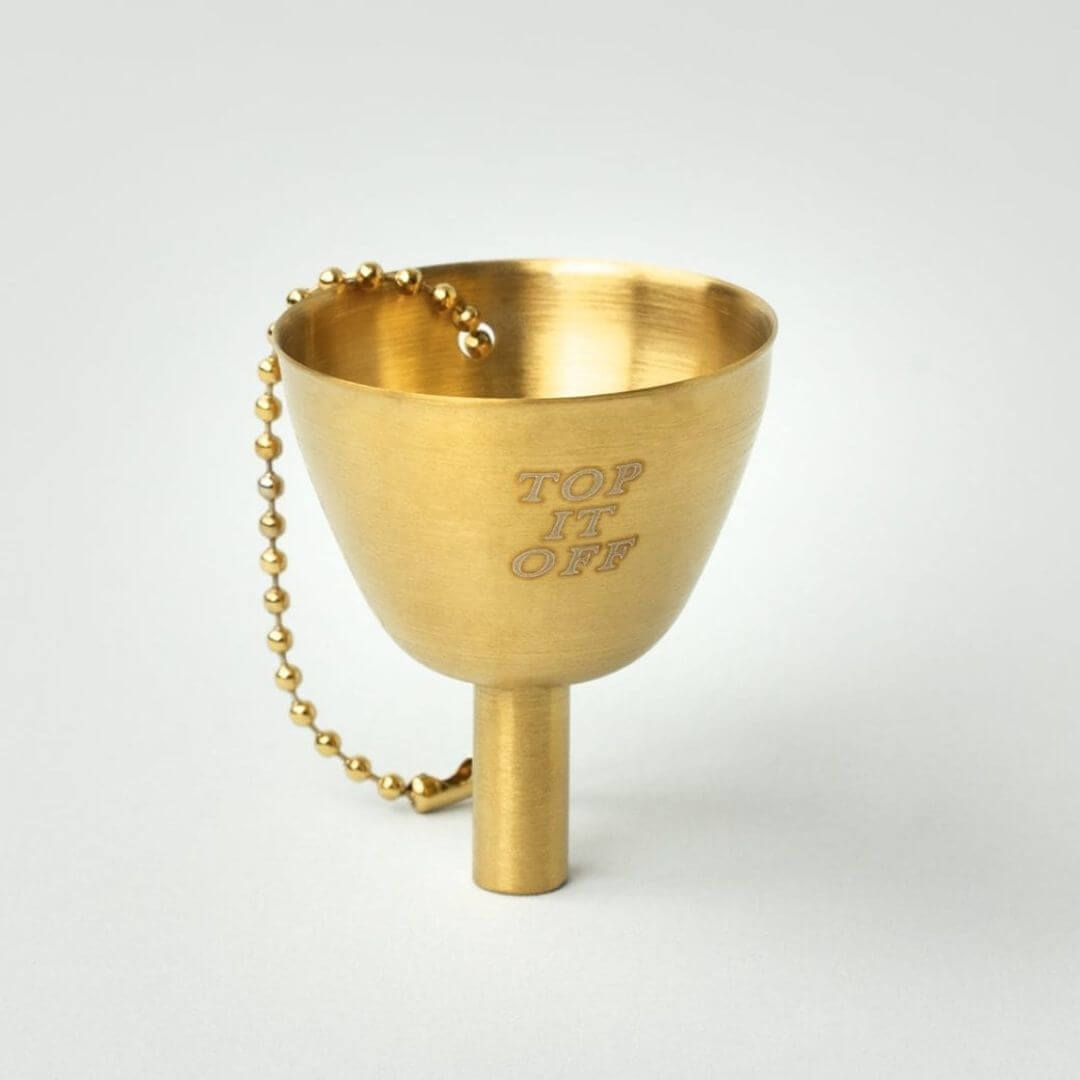 Izola Gold Flask Funnel