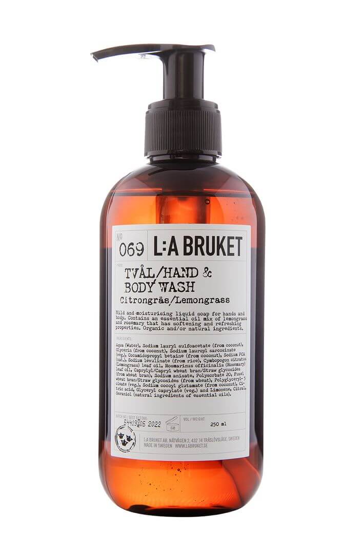 L:A Bruket Sápa - Lemongrass 240ml