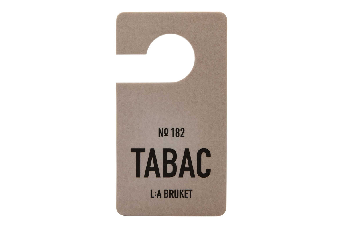 L:A Bruket Fragrance tag - Tabac