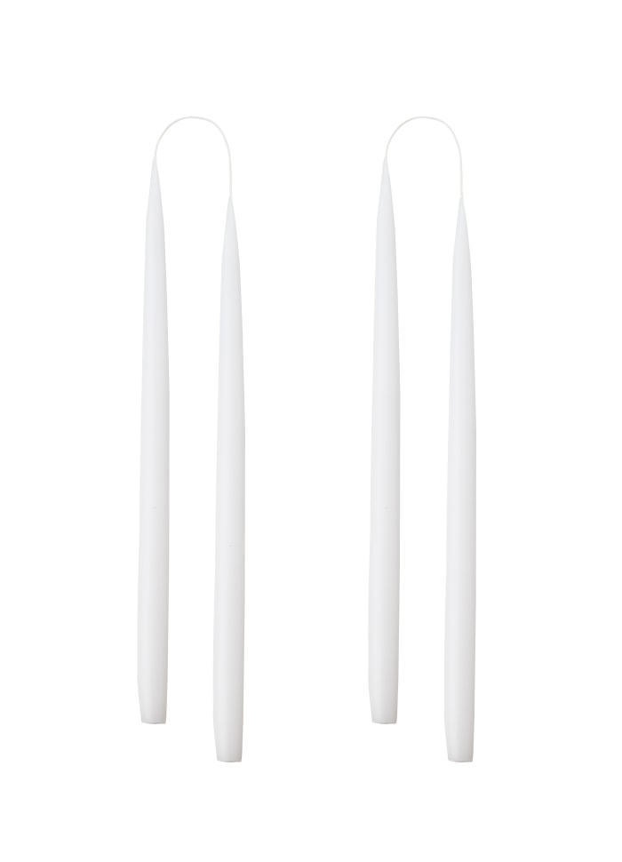 Hand dipped kerti 4stk - 35cm