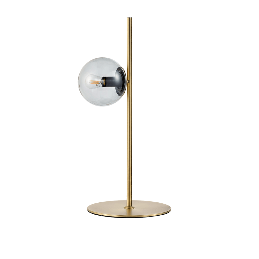 Orb table lamp - matt brass