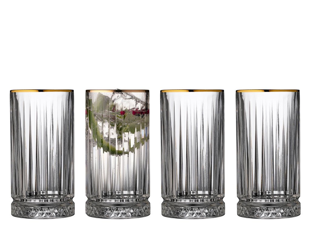 Lyngby Glös 4stk 45cl Firenze longdrink m/gyllingu