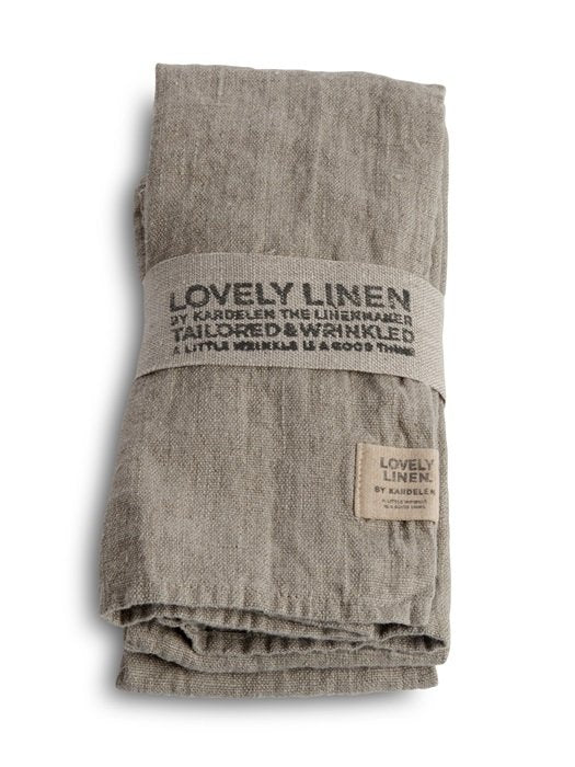 Lovely Linen servétta 45x45cm, 4stk